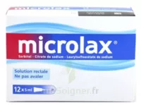 Microlax Sorbitol Citrate Et Laurilsulfoacetate De Sodium S Rect En Récipient Unidose 12récip-unidoses-can/5ml à CANEJAN
