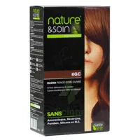 Nature & Soin Kit Coloration 6gc Blond Foncé Doré Cuivré à CANEJAN