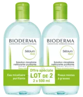 Acheter SEBIUM H2O Solution micellaire sans savon nettoyante peau grasse 2Fl/500ml à CANEJAN