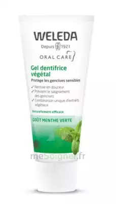 Weleda Soins Bucco-dentaires Gel Dentifrice Végétal 2t/75ml à CANEJAN